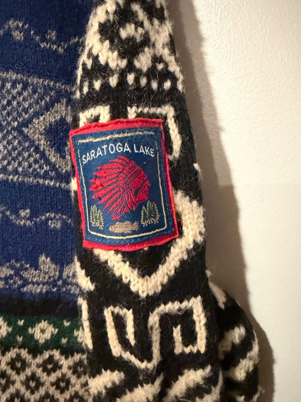 VINTAGE Rugby RL Patchwork Cardigan (Unisex) - Picture 6 of 7